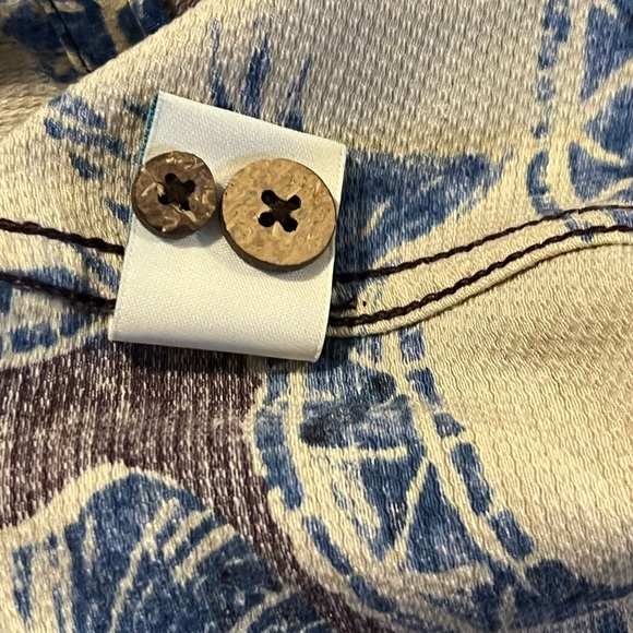 Caribbean Pure Silk Hawaiian Shirt XL NWT Tropical Camp Aloha Oversized Fit - Picture 8 of 8